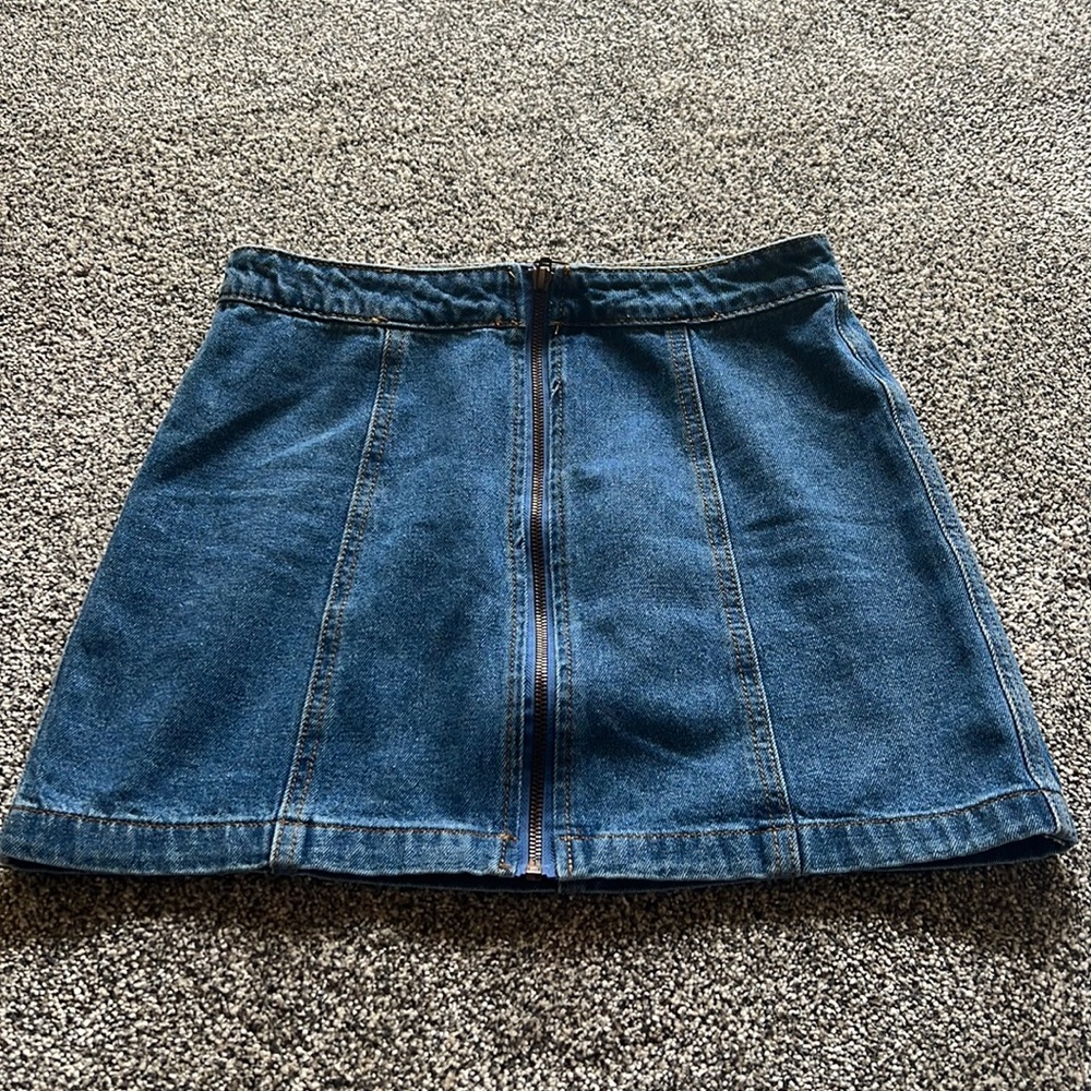 Blue forever 21 skirt